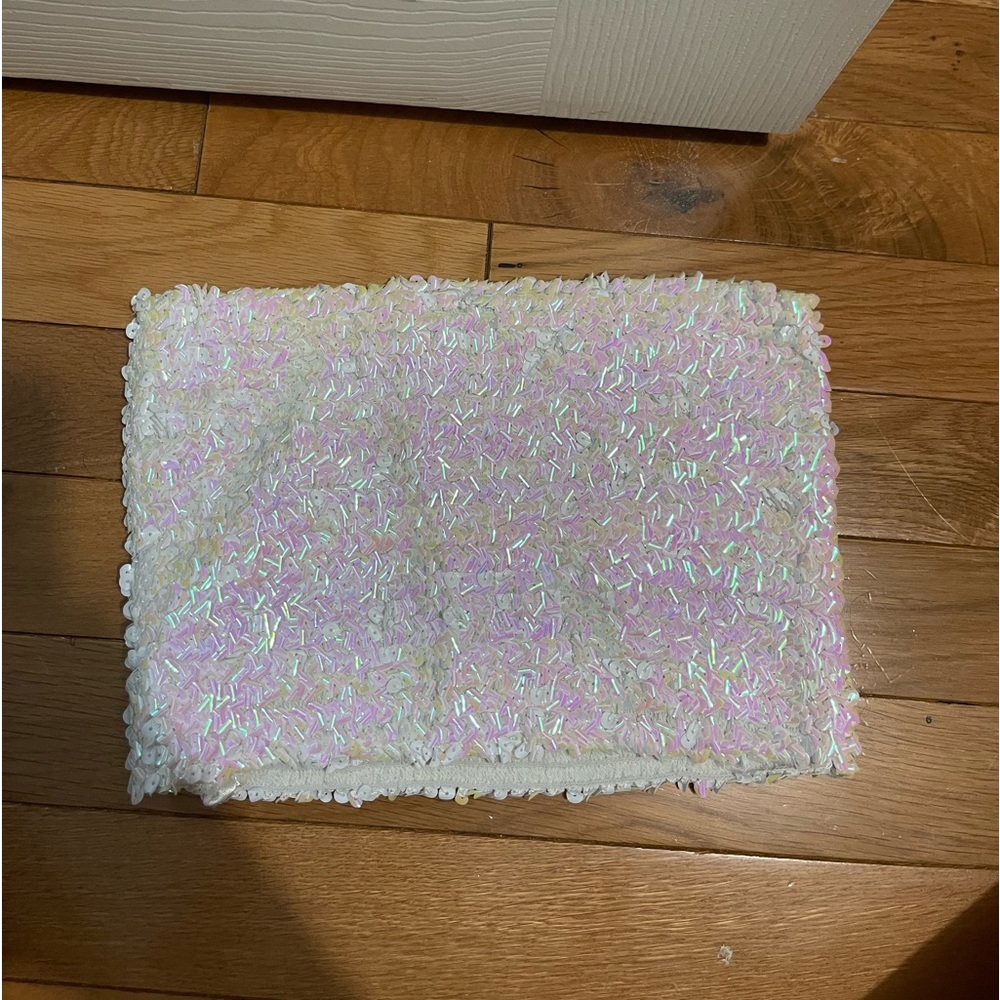 Iridescent Tube Top, Size S/M